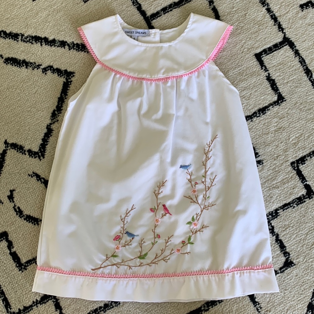 Embroidered Spring/Summer Dress